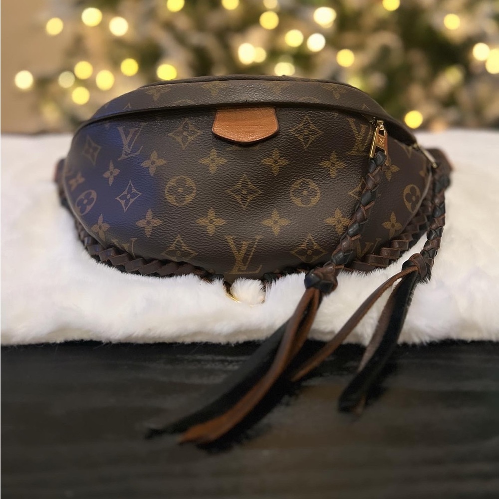 Louis Vuitton bum bag with braiding